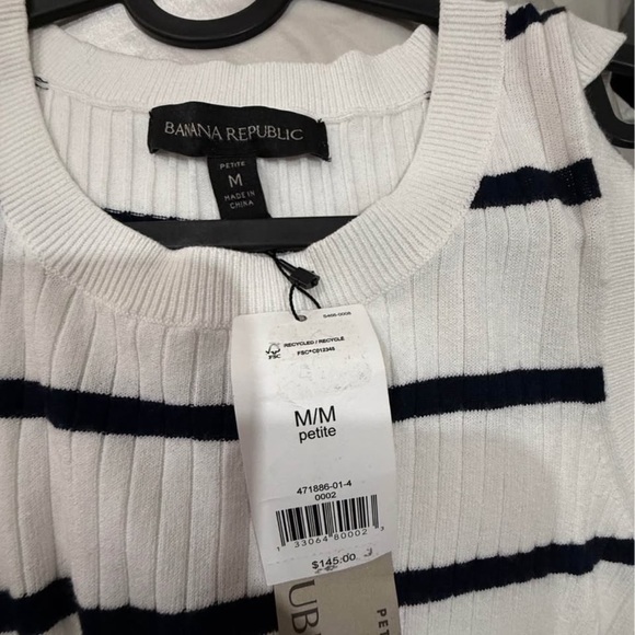 banana republic Striped Sleeveless Dress - Picture 3 of 3